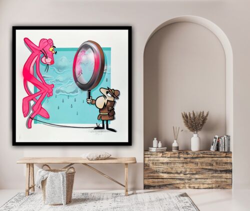 Fanakapan Graffiti limited edition print ed 25 hand finished 60x60cm Mystery