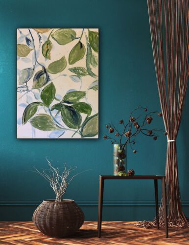 Impressionist Style Original Oil painting On Canvas 62x45cm Botanical Spring Oka floral