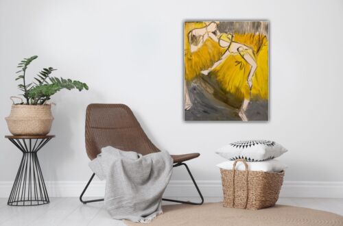 Edgar Degas Style Abstract Oil Painting On Canvas 50x60cm ‘Dancers On The Pole’ music