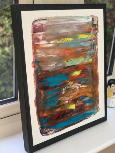 Rothko Style Original Oil painting On Canvas 50x40cm Botanical in Oka Painting 2