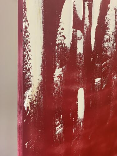 Large Original Mark Rothko Style Oil Painting On Wood Size 50cmX60 Cm In Harrods
