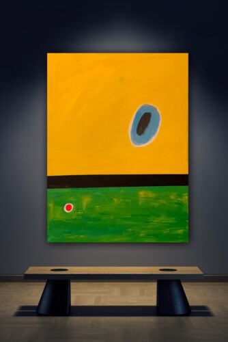 Joan Miro Lark’s Wing Abstract Oil Painting On Canvas 80x60cm Ready To Hang study