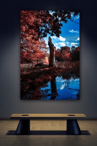 Large Abstract limited print On 81 x 55cm canvas City Scroll London Free postage