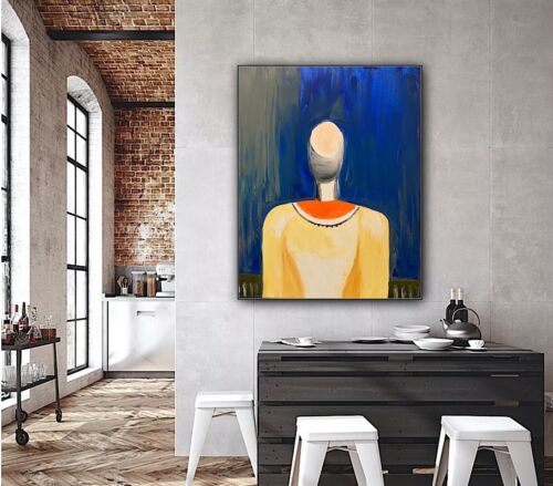 Richter Original Abstract Oil Painting On Canvas 50x40cm Fashion Queen Modern