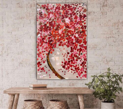 Van Gogh style Cherry blossom Original Abstract Oil Painting On Canvas 76x50cm