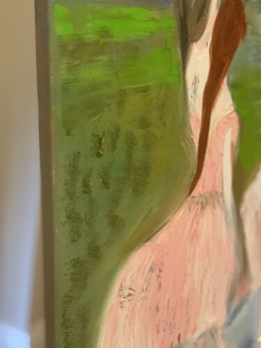 Edgar Degas Rare Oil Painting On Canvas Size 50cm X 70cm ‘Dancers In Pink’ music