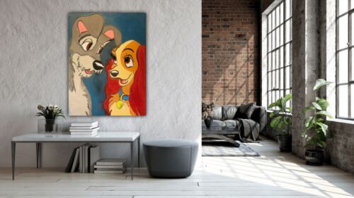 Customised Oil Painting On Linen Canvas Children’s Favourite Characters, Disney, animal