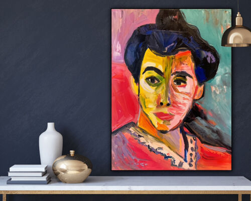 Oil Painting On Canvas Size 30x40cm Henry Matisse, Madame Matisse Tate 1905