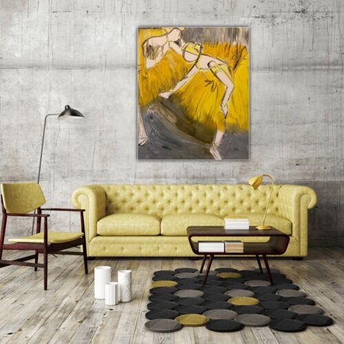 Edgar Degas Style Abstract Oil Painting On Canvas 50x60cm ‘Dancers On The Pole’ music
