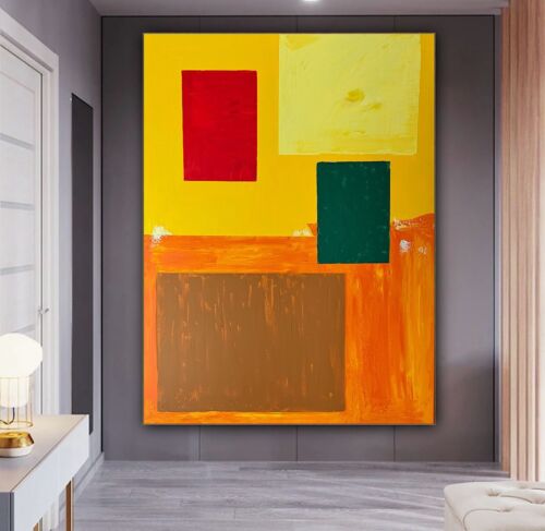 Hans Hofmann 1880-1996 Rate Abstract Oil Painting On Canvas 121x92cm Moonlit study