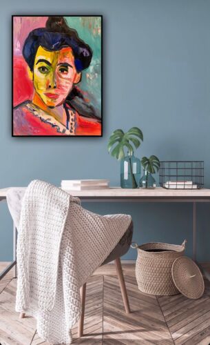 Oil Painting On Canvas Size 30x40cm Henry Matisse, Madame Matisse Tate 1905