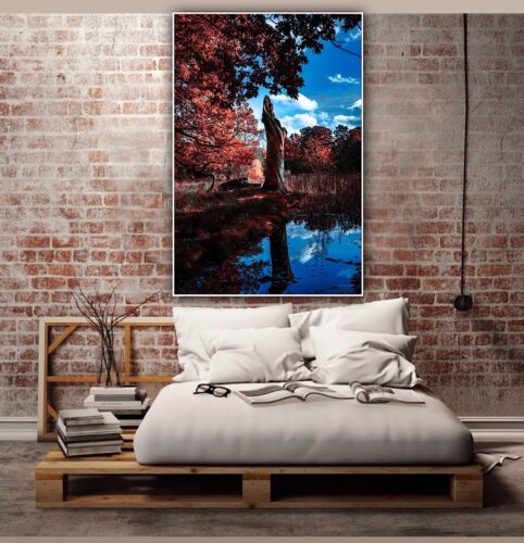 Large Abstract limited print On 81 x 55cm canvas City Scroll London Free postage