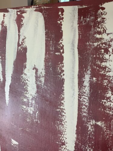 Large Original Mark Rothko Style Oil Painting On Wood Size 50cmX60 Cm In Harrods
