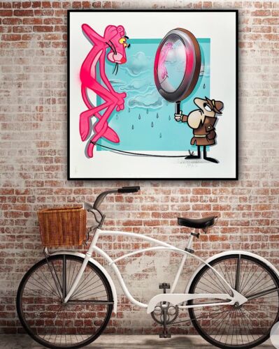 Fanakapan Graffiti limited edition print ed 25 hand finished 60x60cm Mystery