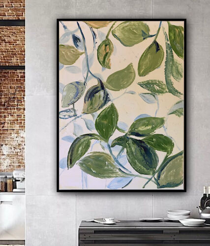 Impressionist Style Original Oil painting On Canvas 62x45cm Botanical Spring Oka floral