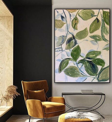 Impressionist Style Original Oil painting On Canvas 62x45cm Botanical Spring Oka floral