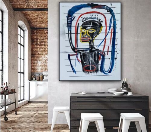 Richter Style Original Textured Abstract Oil Painting Canvas 100x80cm Graffiti