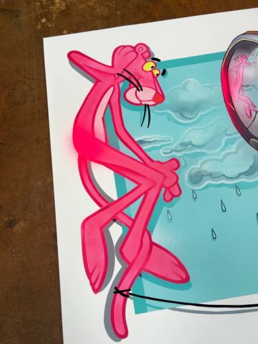 Fanakapan Graffiti limited edition print ed 25 hand finished 60x60cm Mystery