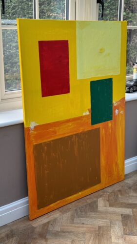 Hans Hofmann 1880-1996 Rate Abstract Oil Painting On Canvas 121x92cm Moonlit study