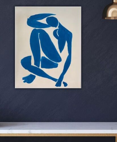 Henri Matisse BLUE NUDE - certificate (Henri Matisse Lithograph, Henri Matisse store Wall Art)