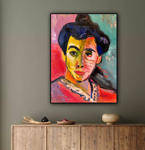Oil Painting On Canvas Size 30x40cm Henry Matisse, Madame Matisse Tate 1905