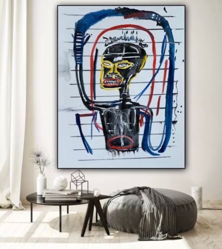 Richter Style Original Textured Abstract Oil Painting Canvas 100x80cm Graffiti