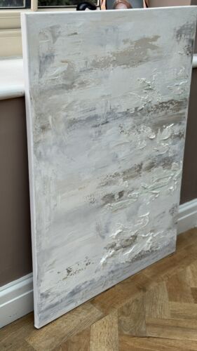 Richter StyLe Abstract Original Oil Painting On Canvas 80x60cm Textured Dessert