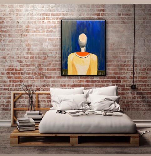 Richter Original Abstract Oil Painting On Canvas 50x40cm Fashion Queen Modern