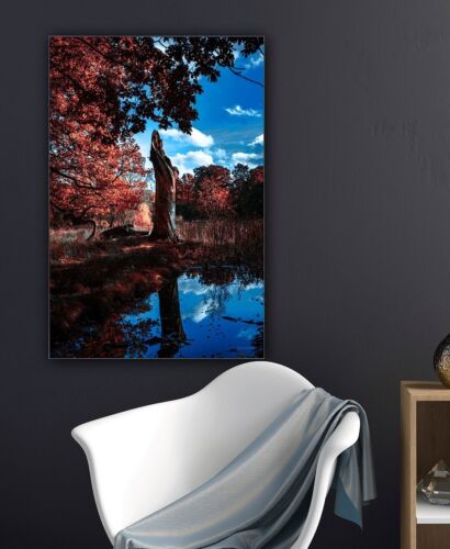 Large Abstract limited print On 81 x 55cm canvas City Scroll London Free postage