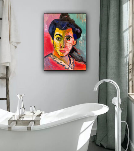 Oil Painting On Canvas Size 30x40cm Henry Matisse, Madame Matisse Tate 1905