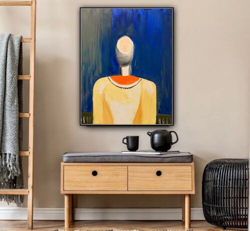 Richter Original Abstract Oil Painting On Canvas 50x40cm Fashion Queen Modern