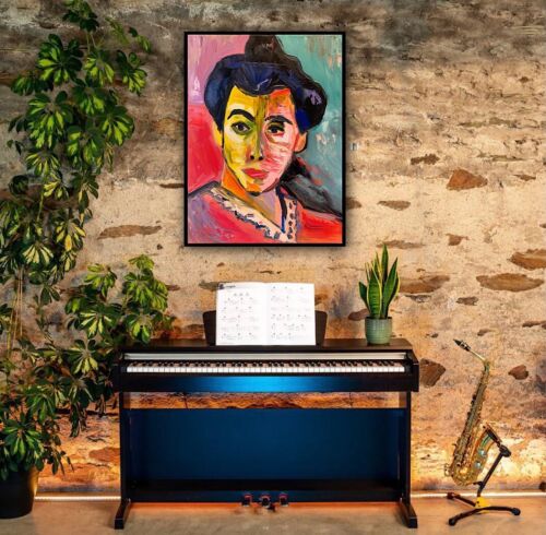 Oil Painting On Canvas Size 30x40cm Henry Matisse, Madame Matisse Tate 1905