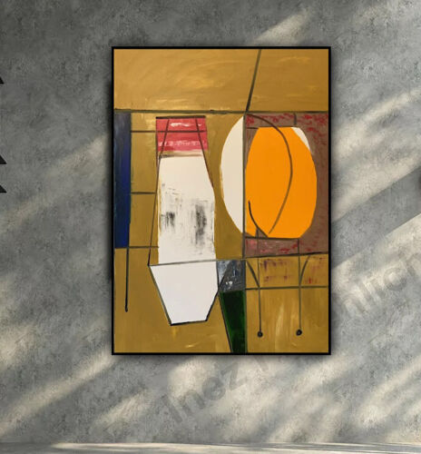 Robert Motherwell Western Air Oil Painting On Canvas 100 X 70cm Abstract Tate study
