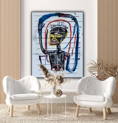 Richter Style Original Textured Abstract Oil Painting Canvas 100x80cm Graffiti