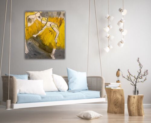 Edgar Degas Style Abstract Oil Painting On Canvas 50x60cm ‘Dancers On The Pole’ music