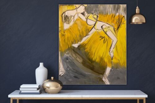 Edgar Degas Style Abstract Oil Painting On Canvas 50x60cm ‘Dancers On The Pole’ music
