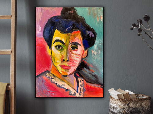 Oil Painting On Canvas Size 30x40cm Henry Matisse, Madame Matisse Tate 1905