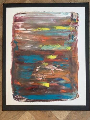 Rothko Style Original Oil painting On Canvas 50x40cm Botanical in Oka Painting 2