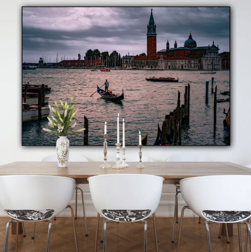 Large Abstract limited print On 81 x 51cm canvas Venice Love II Free postage