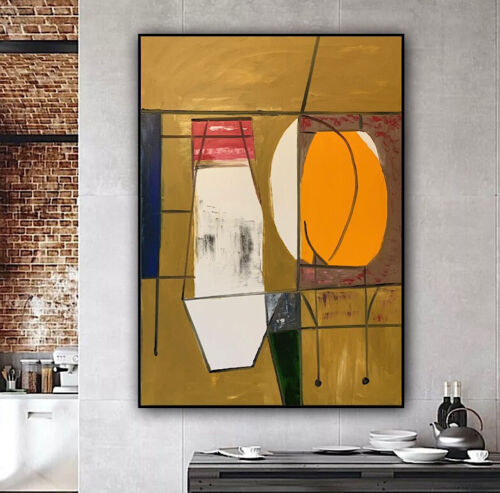 Robert Motherwell Western Air Oil Painting On Canvas 100 X 70cm Abstract Tate study