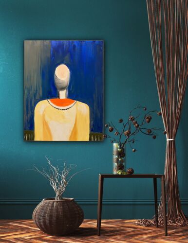 Richter Original Abstract Oil Painting On Canvas 50x40cm Fashion Queen Modern