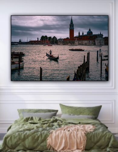 Large Abstract limited print On 81 x 51cm canvas Venice Love II Free postage