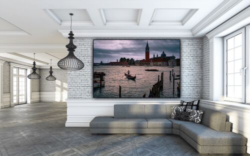 Large Abstract limited print On 81 x 51cm canvas Venice Love II Free postage