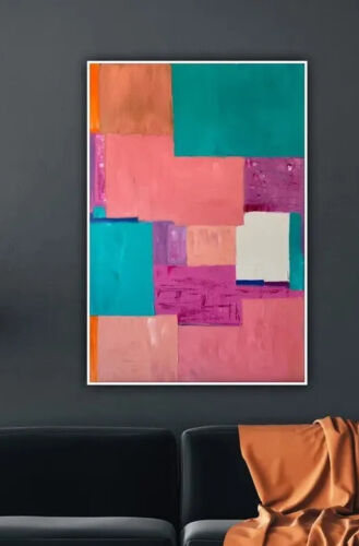 Hans Hofmann 1967 Andre Emmerich New York Abstract Oil Painting On Canvas 76x50 study