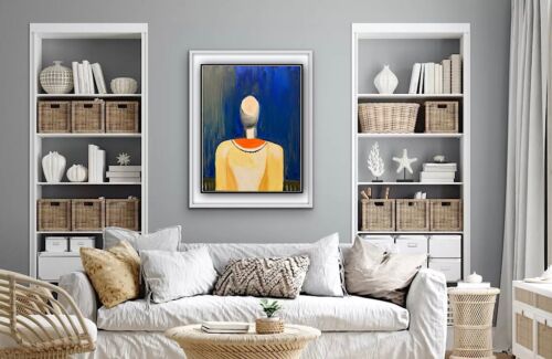 Richter Original Abstract Oil Painting On Canvas 50x40cm Fashion Queen Modern