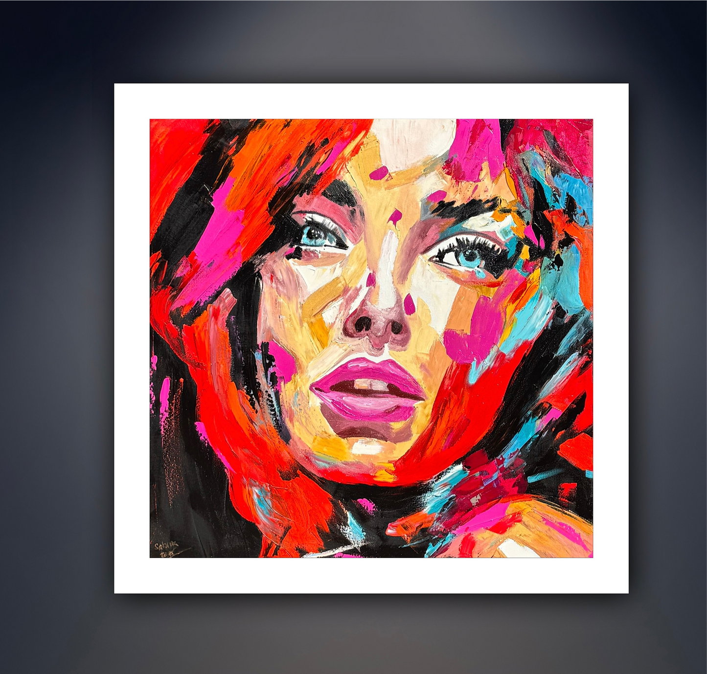 Red Head Woman’ limited edition Giclee Print