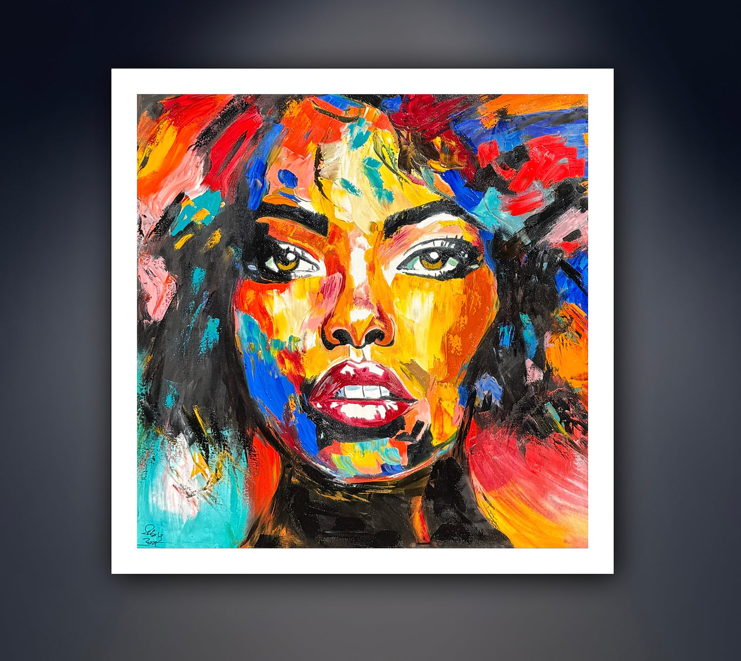 Hazel Eyes limited edition Giclee Print