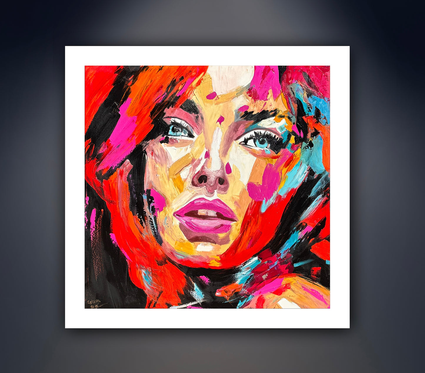 Red Head Woman’ limited edition Giclee Print