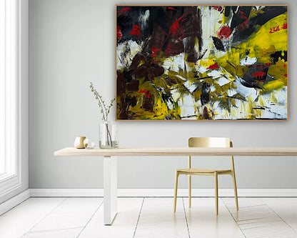 Original Abstract Oil Painting On Canvas 150cm x 100cm Velvet Soul Oka