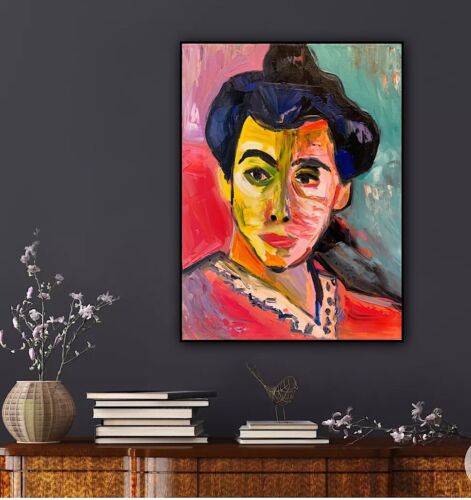 Oil Painting On Canvas Size 30x40cm Henry Matisse, Madame Matisse Tate 1905